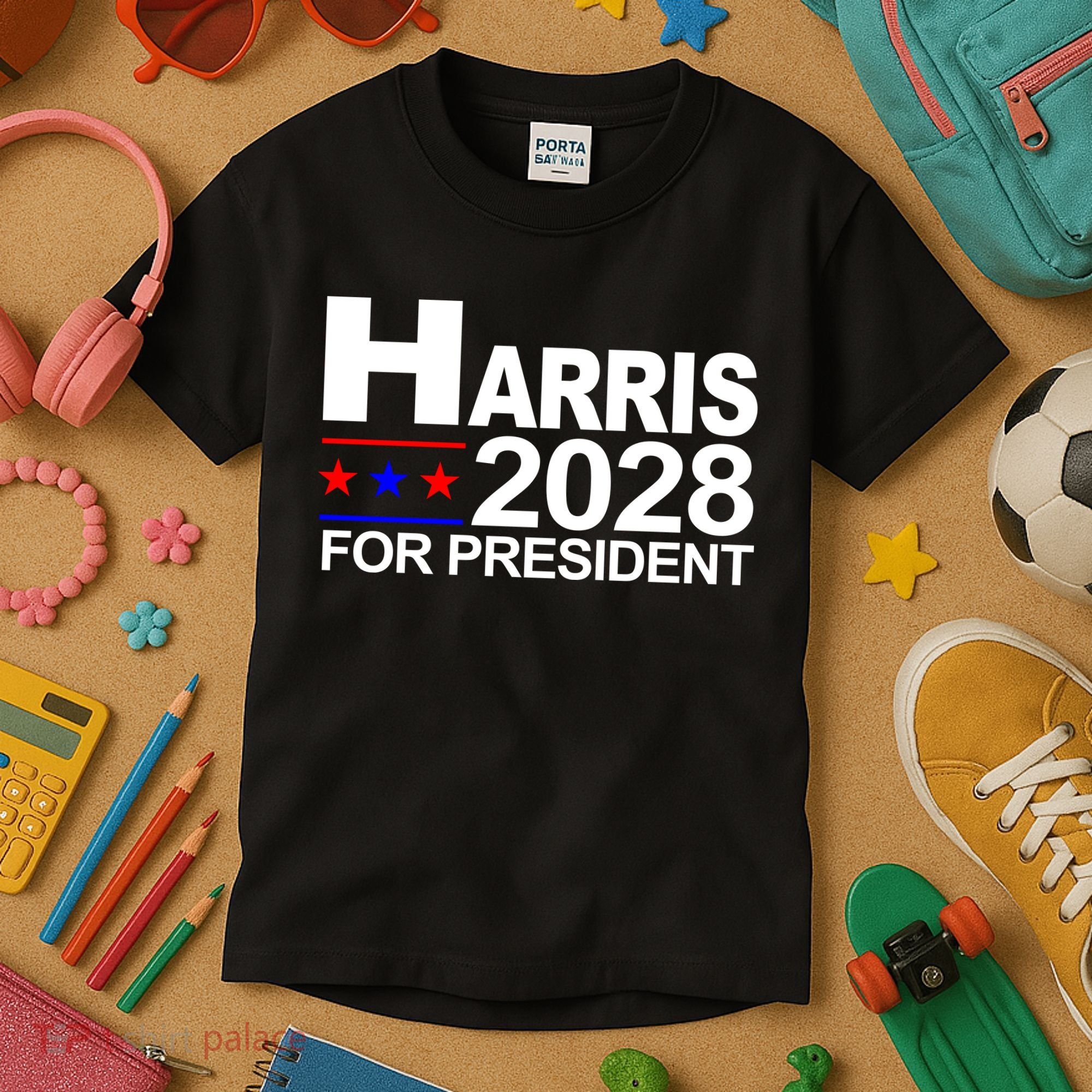 Harris For President 2028  Kids T-Shirt