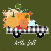 Hello Fall Pumpkin Patch Vintage Truck T-Shirt thumb 7