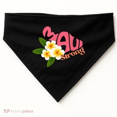 Hawaii Fires Pray For Maui Hawaii Strong Gift USA-Made Doggie Bandana