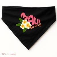 Hawaii Fires Pray For Maui Hawaii Strong Gift USA-Made Doggie Bandana thumb 0