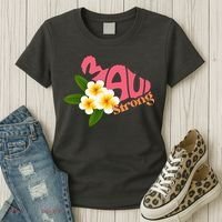 Hawaii Fires Pray For Maui Hawaii Strong Gift Women's T-Shirt thumb 3