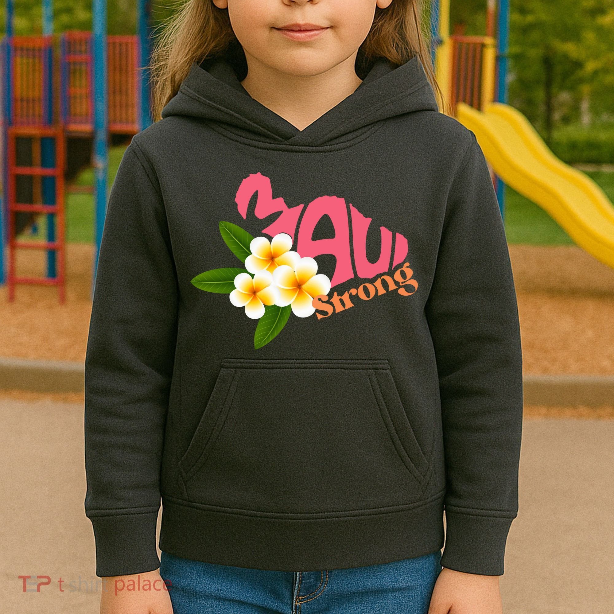 Hawaii Fires Pray For Maui Hawaii Strong Gift Kids Hoodie