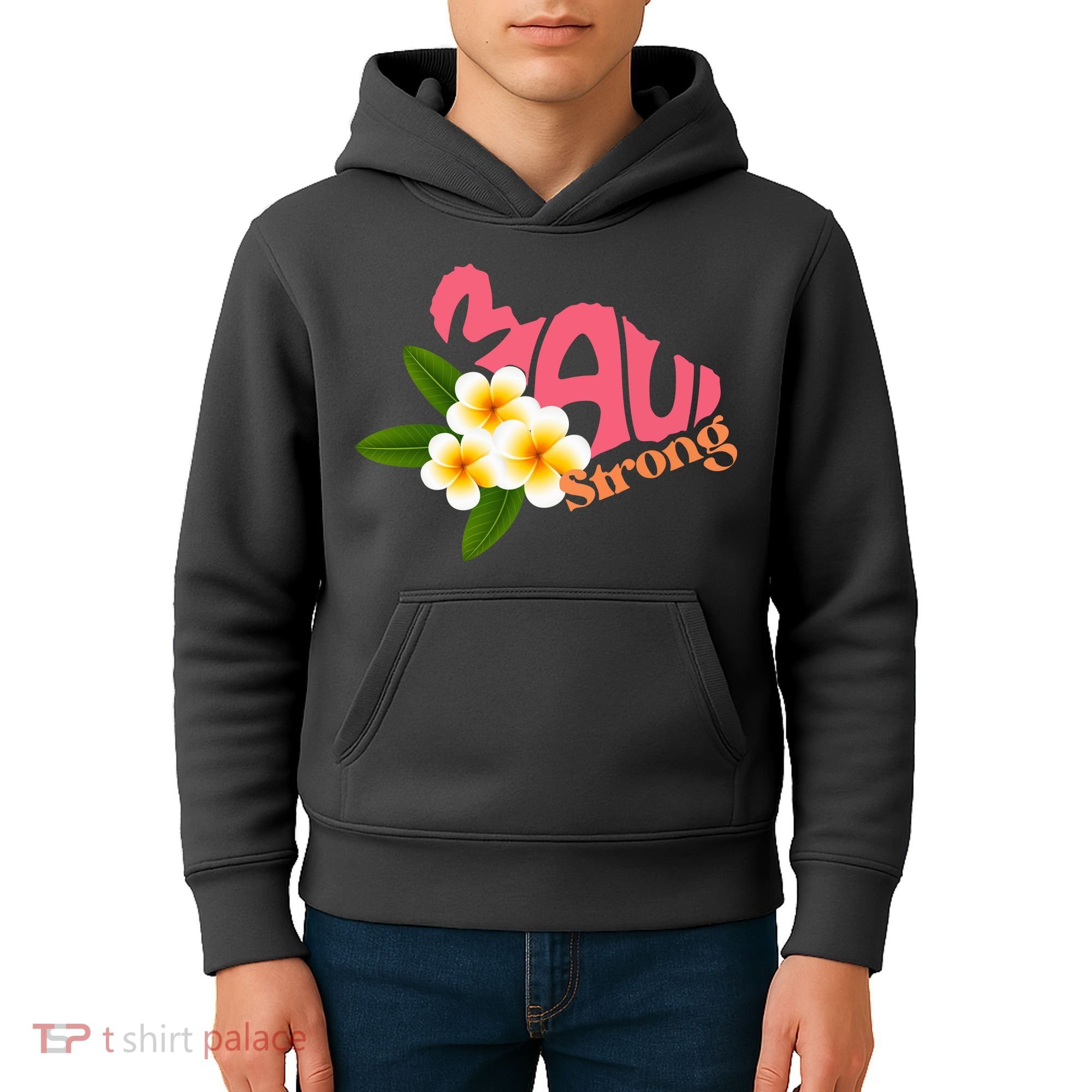 Hawaii Fires Pray For Maui Hawaii Strong Gift Kids Hoodie