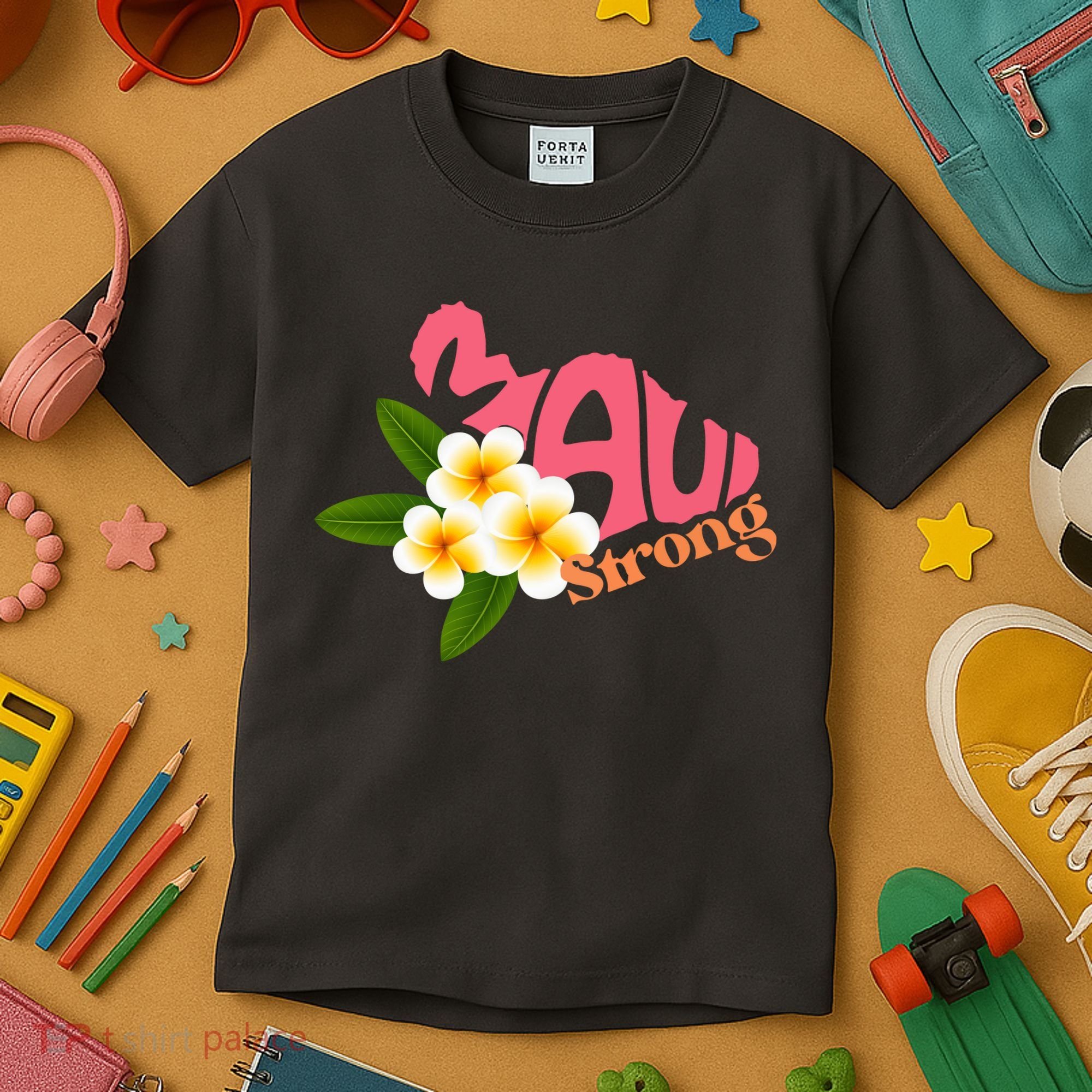 Hawaii Fires Pray For Maui Hawaii Strong Gift Kids T-Shirt