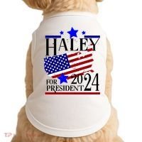 Haley For President 2024 Doggie Tank thumb 0