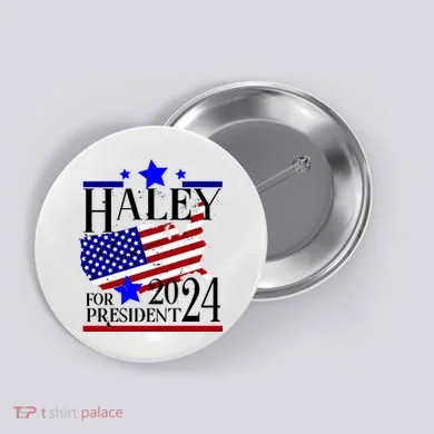 Haley For President 2024 Button