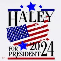 Haley For President 2024 Button thumb 1