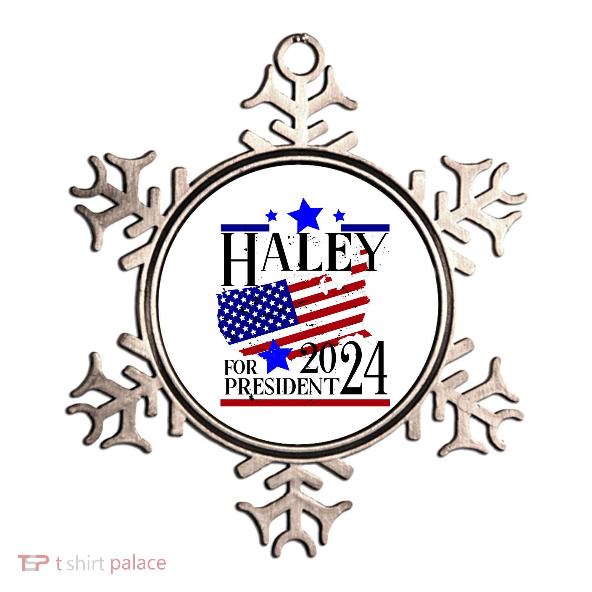 Haley For President 2024 Ornament