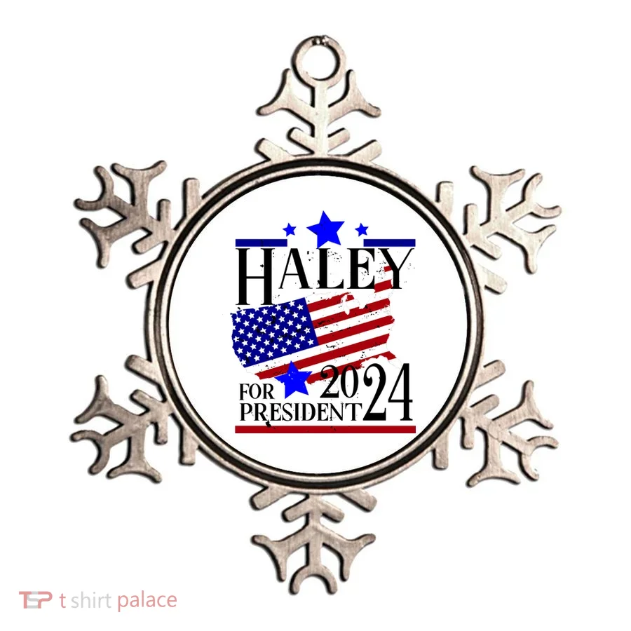 Haley For President 2024 Ornament
