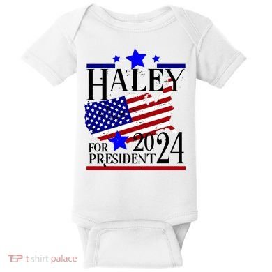 Haley For President 2024 Baby Bodysuit