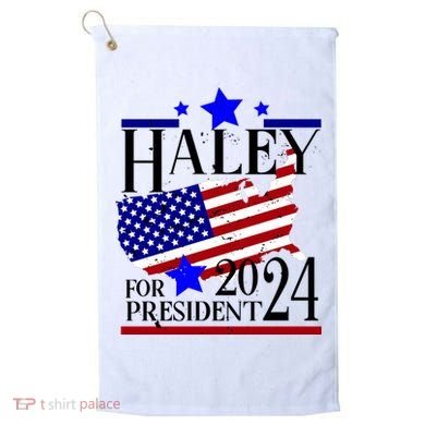 Haley For President 2024 Golf Towel