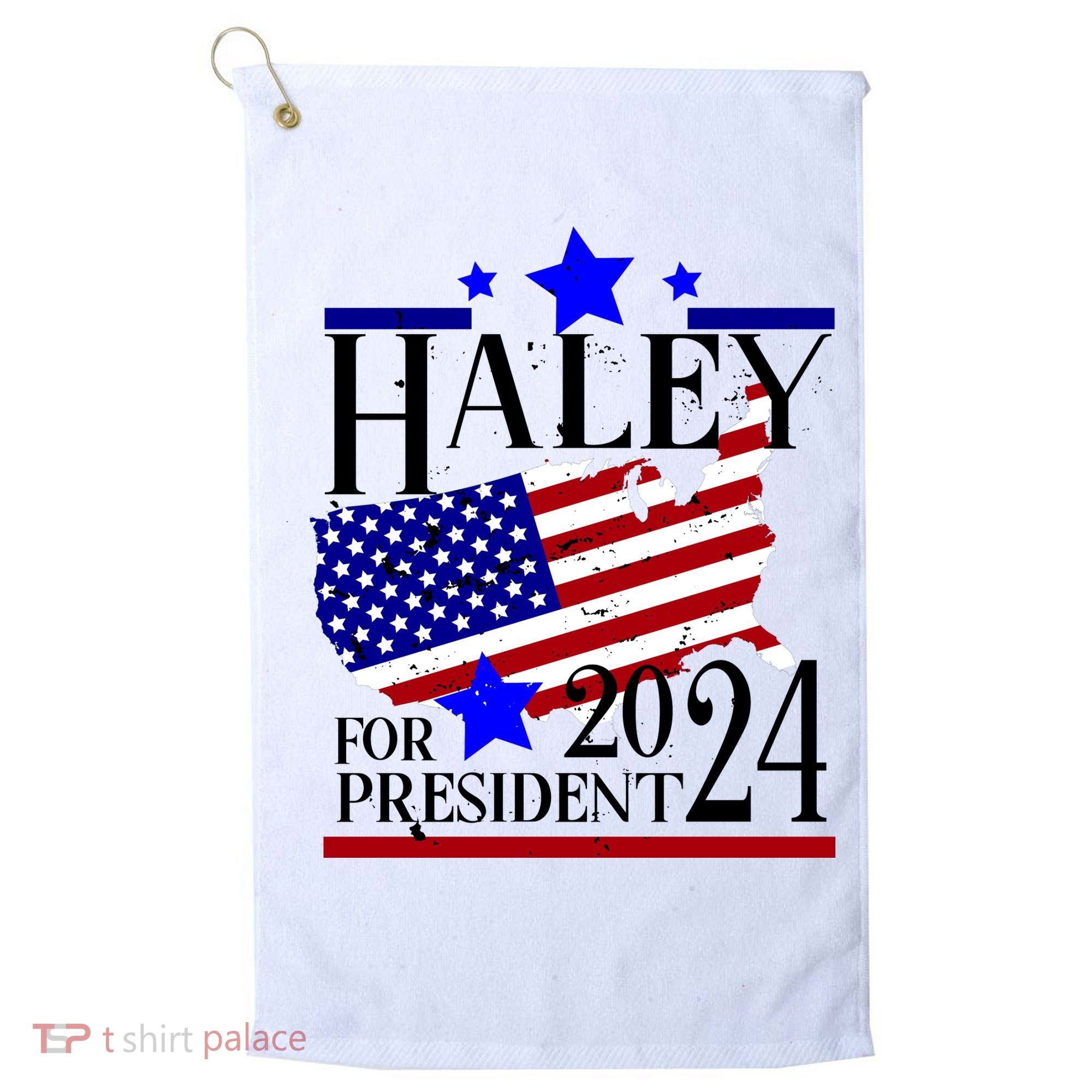 Haley For President 2024 Golf Towel