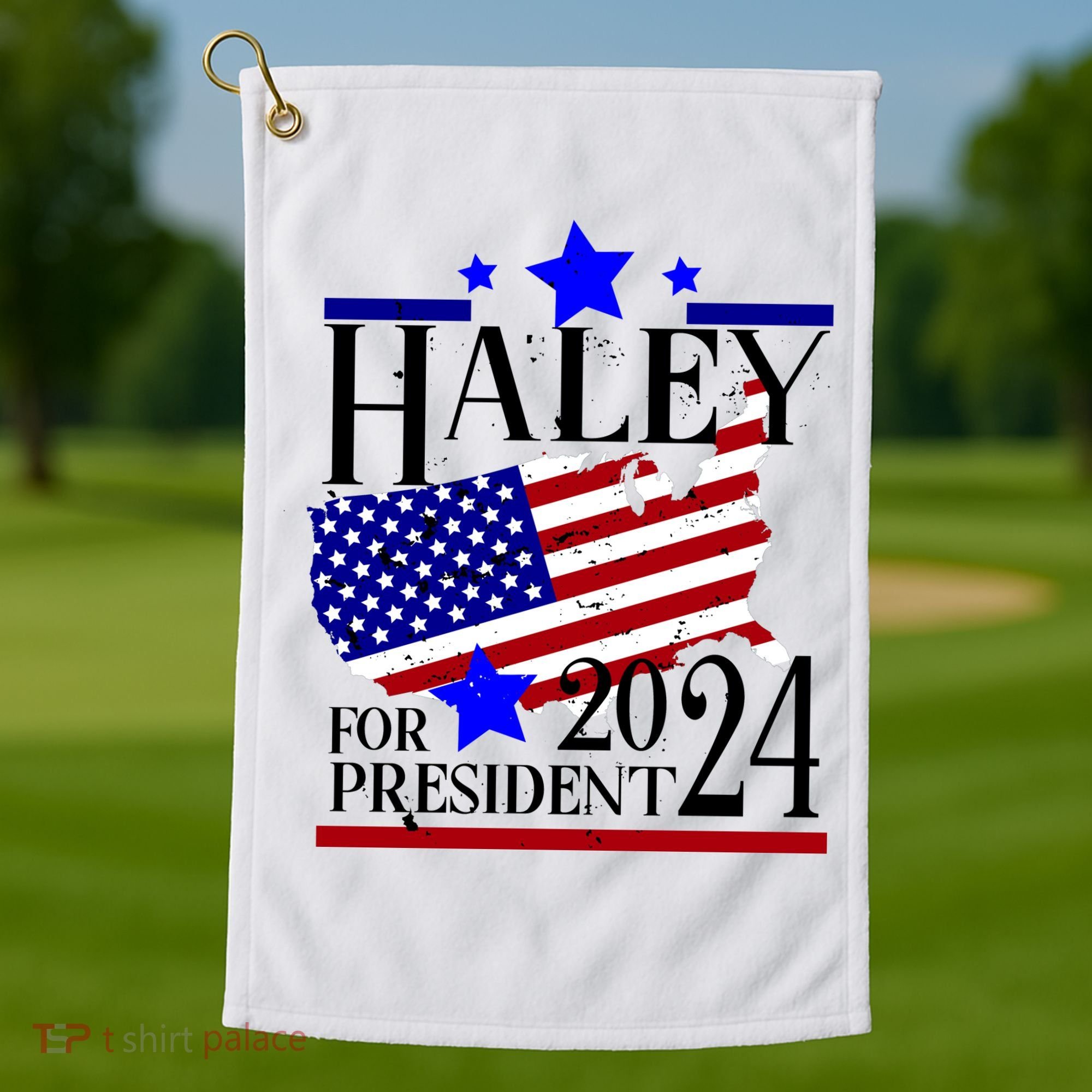 Haley For President 2024 Golf Towel