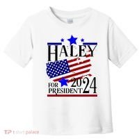 Haley For President 2024 Toddler T-Shirt thumb 0