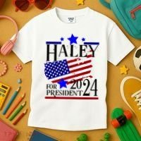 Haley For President 2024 Kids T-Shirt thumb 3