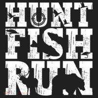 Hunt Fish Run Hunting Fishing Running Hunter Gift Golf Towel thumb 3
