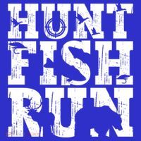Hunt Fish Run Hunting Fishing Running Hunter Gift Kids Sweatshirt thumb 2