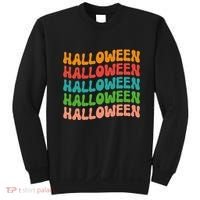 Halloween Festive Retro Gift Sweatshirt thumb 0