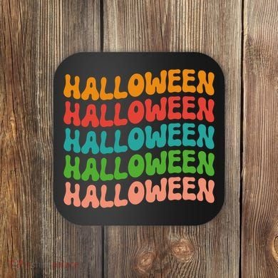 Halloween Festive Retro Gift Coaster