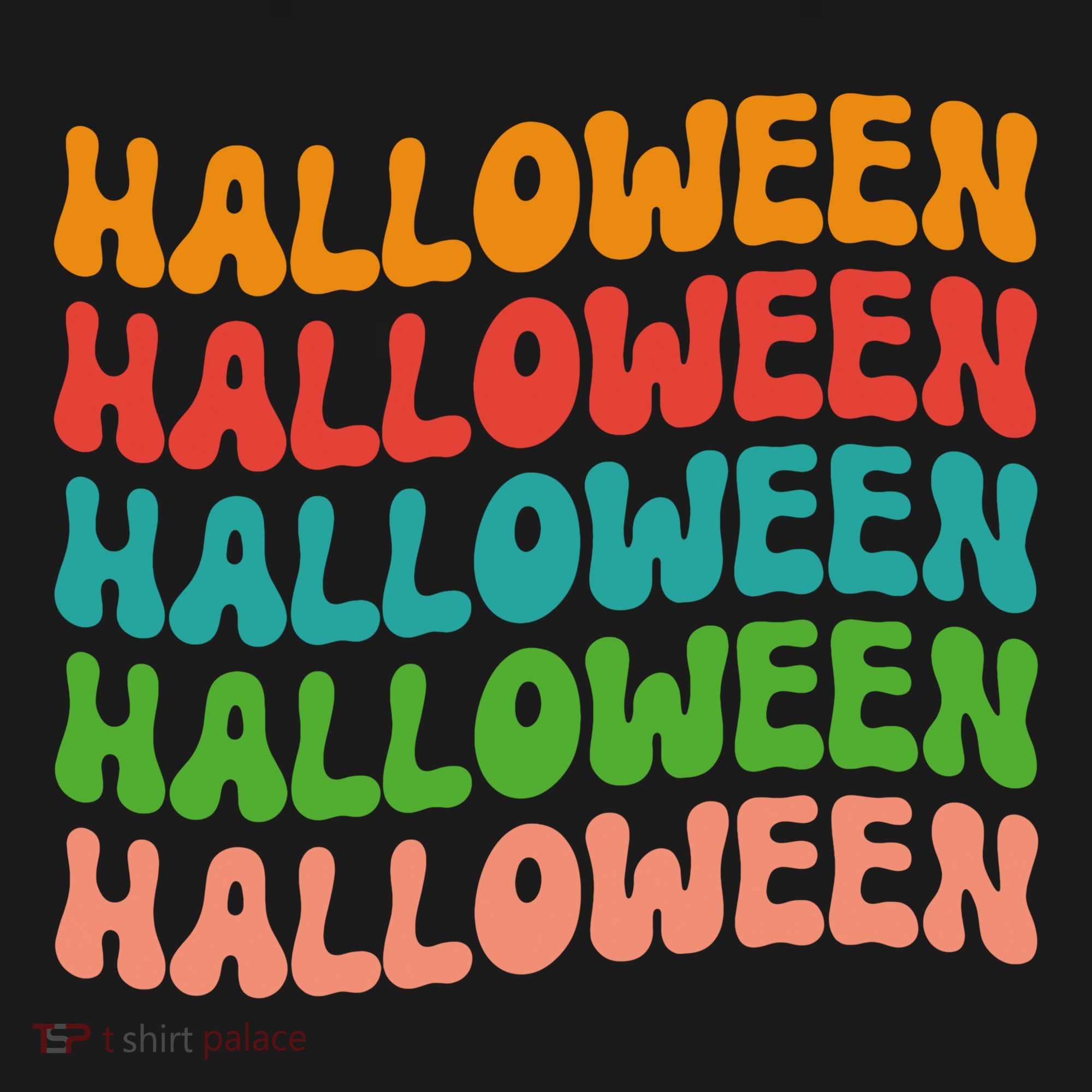 Halloween Festive Retro Gift Pajama Set