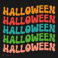 Halloween Festive Retro Gift Polo thumb 3