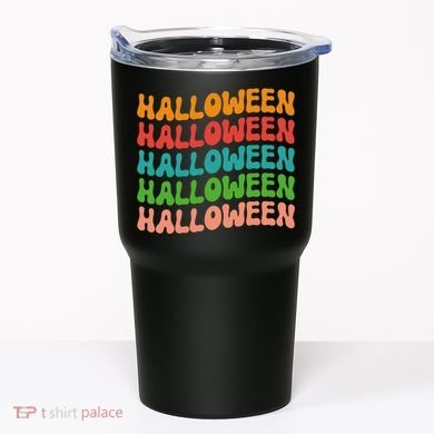 Halloween Festive Retro Gift Tumbler