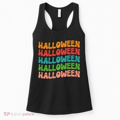 Halloween Festive Retro Gift Women's Tank Top