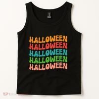 Halloween Festive Retro Gift Tank Top thumb 2