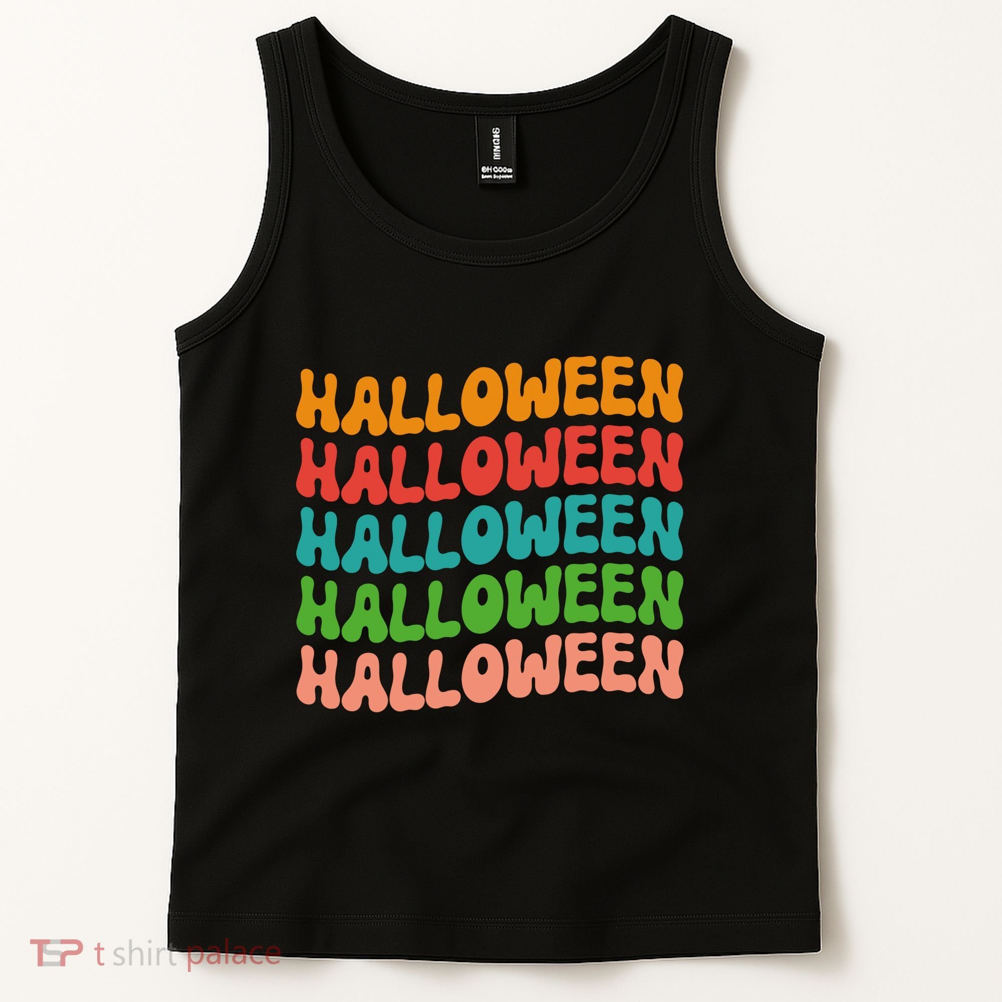 Halloween Festive Retro Gift Tank Top