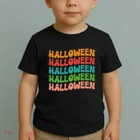 Halloween Festive Retro Gift Toddler T-Shirt thumb 2