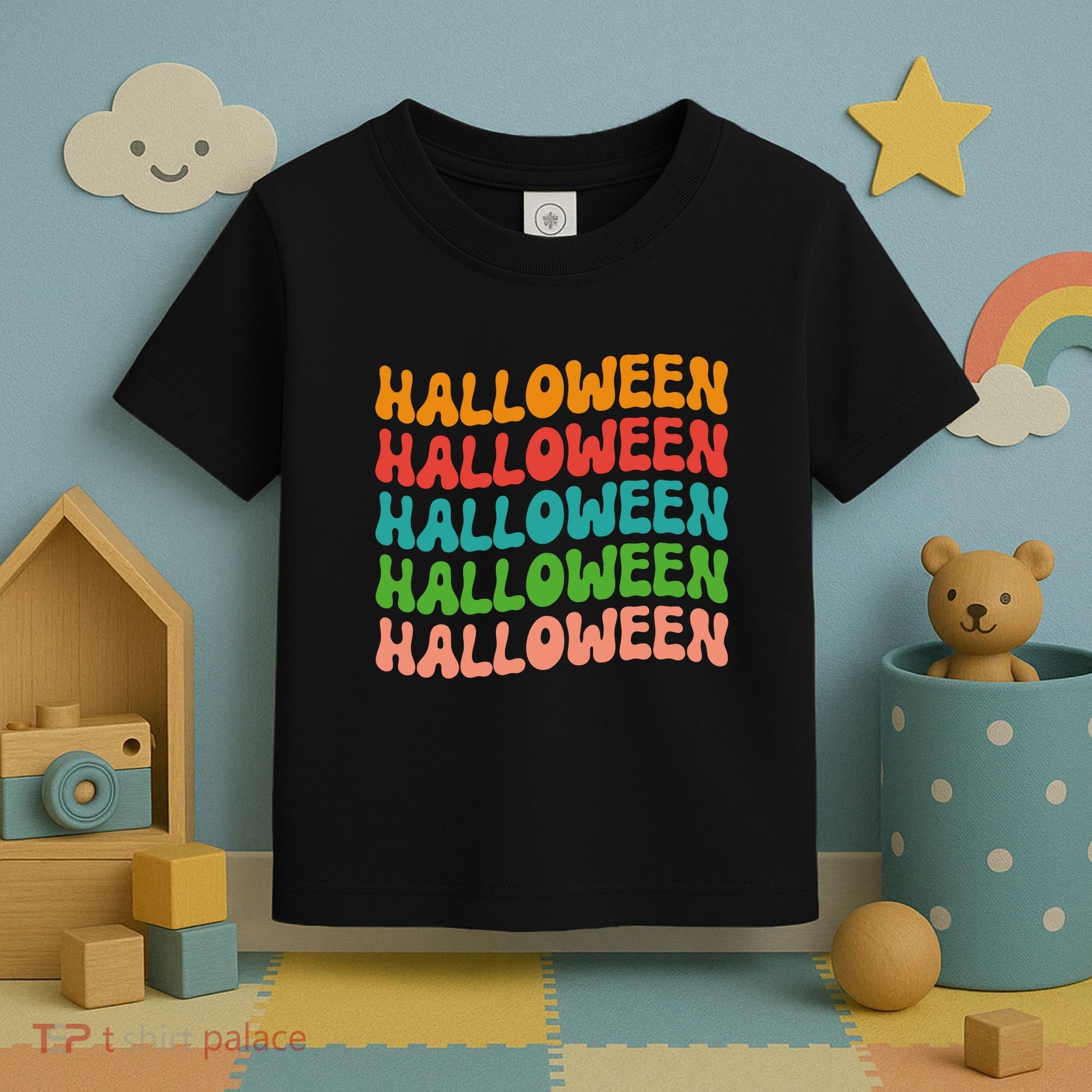 Halloween Festive Retro Gift Toddler T-Shirt