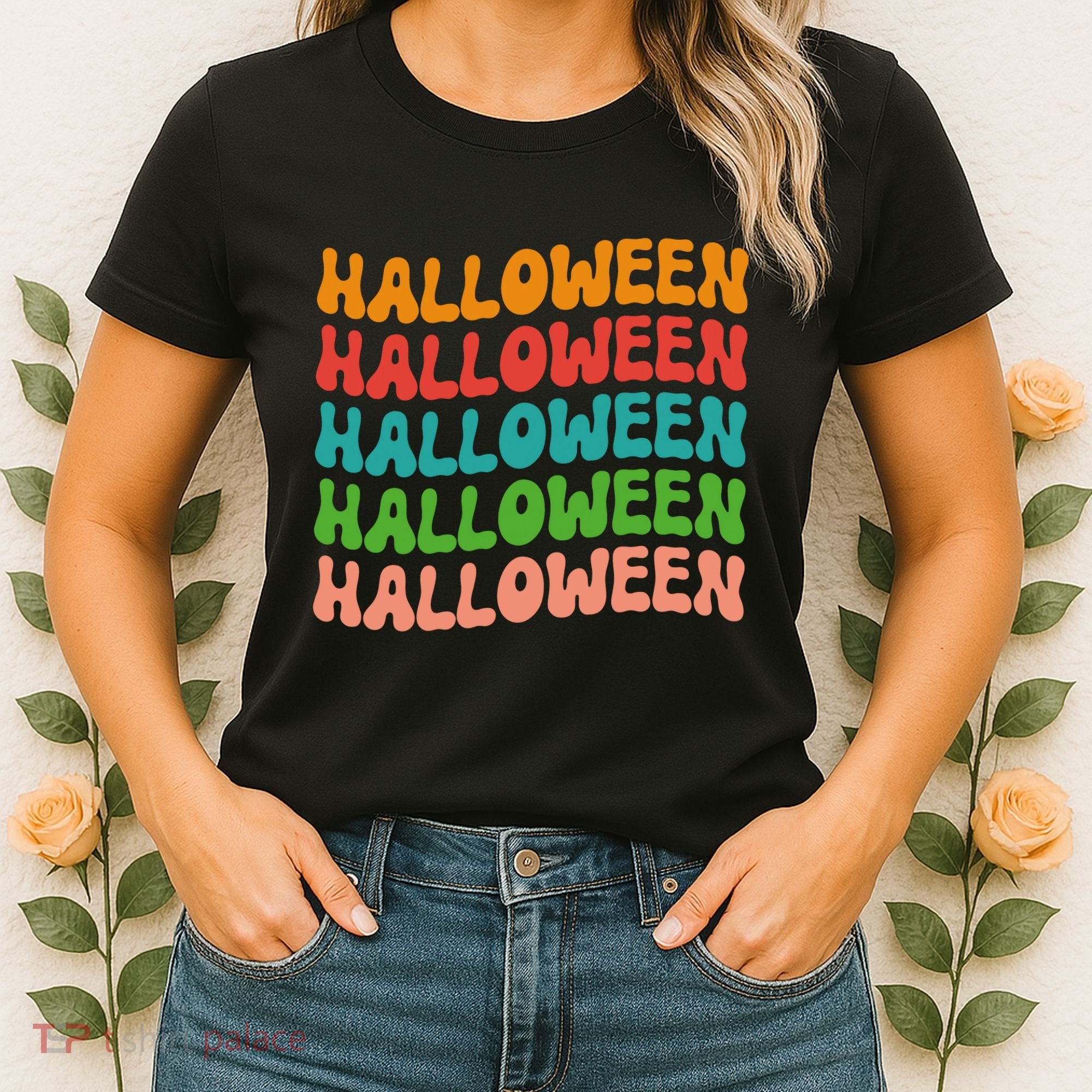 Halloween Festive Retro Gift Women's T-Shirt