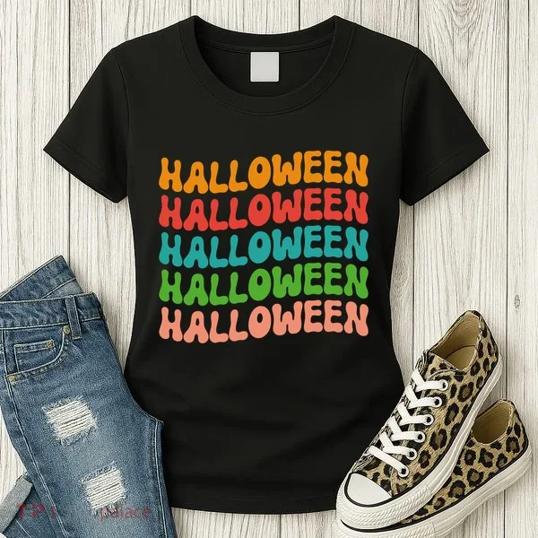 Halloween Festive Retro Gift Women's T-Shirt
