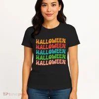 Halloween Festive Retro Gift Women's T-Shirt thumb 4