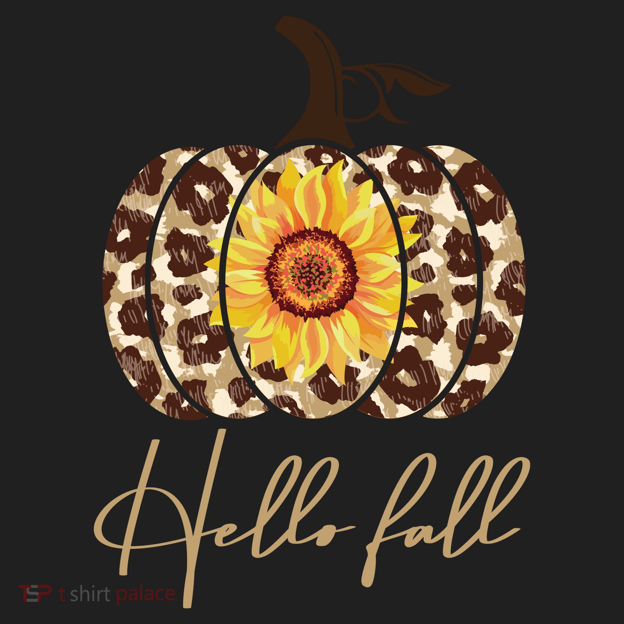Hello Fall Sunflower Pumpkin Women's Sweatshirt