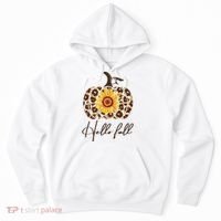 Hello Fall Sunflower Pumpkin Hoodie thumb 0