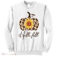 Hello Fall Sunflower Pumpkin Sweatshirt thumb 0