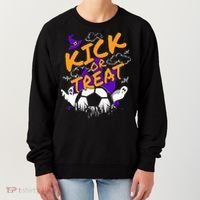 Halloween For Soccer Players With A Soccer Ball Women's Sweatshirt thumb 0