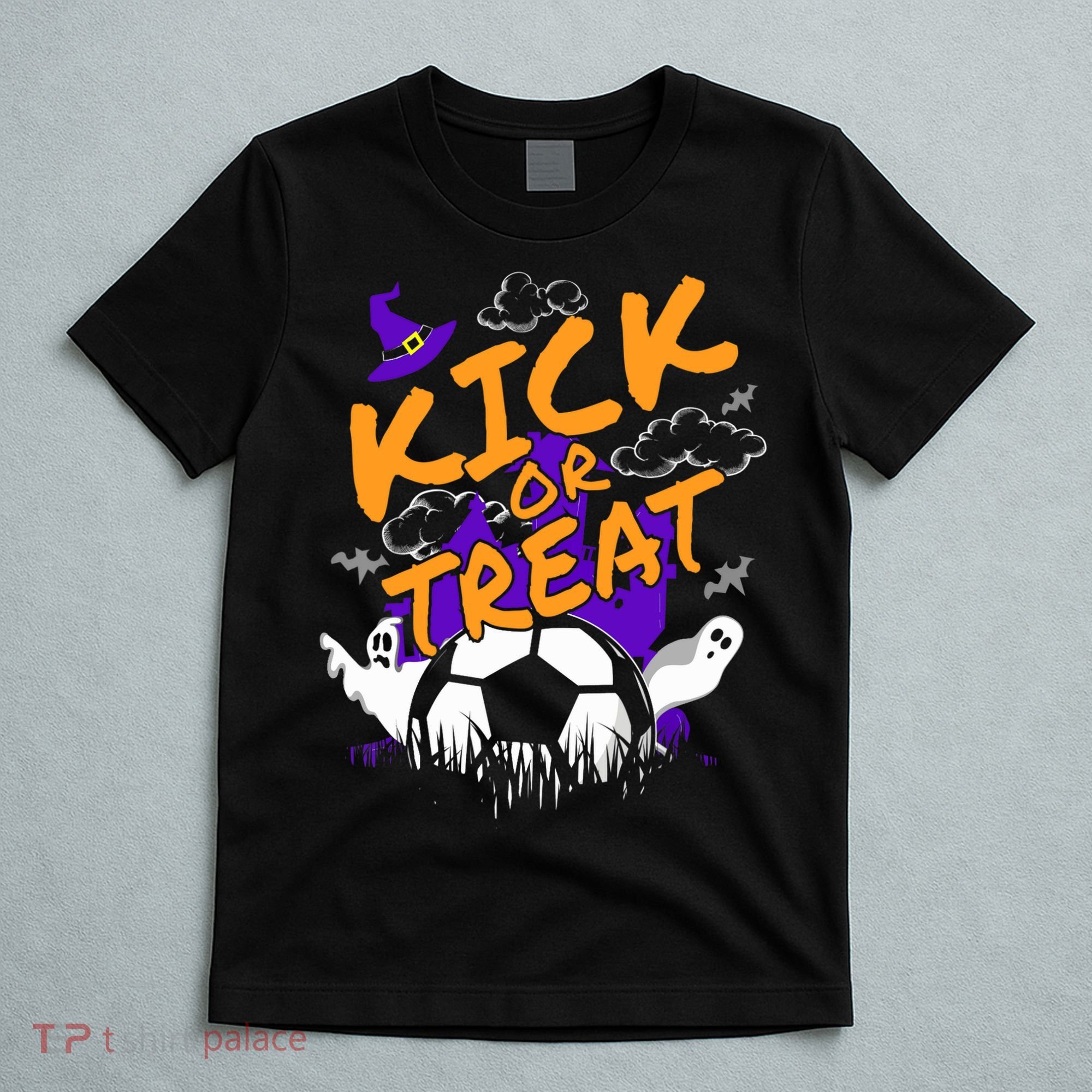 Halloween For Soccer Players With A Soccer Ball T-Shirt