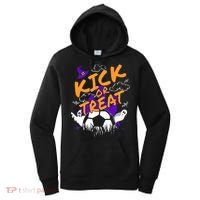 Halloween For Soccer Players With A Soccer Ball Women's Hoodie thumb 0