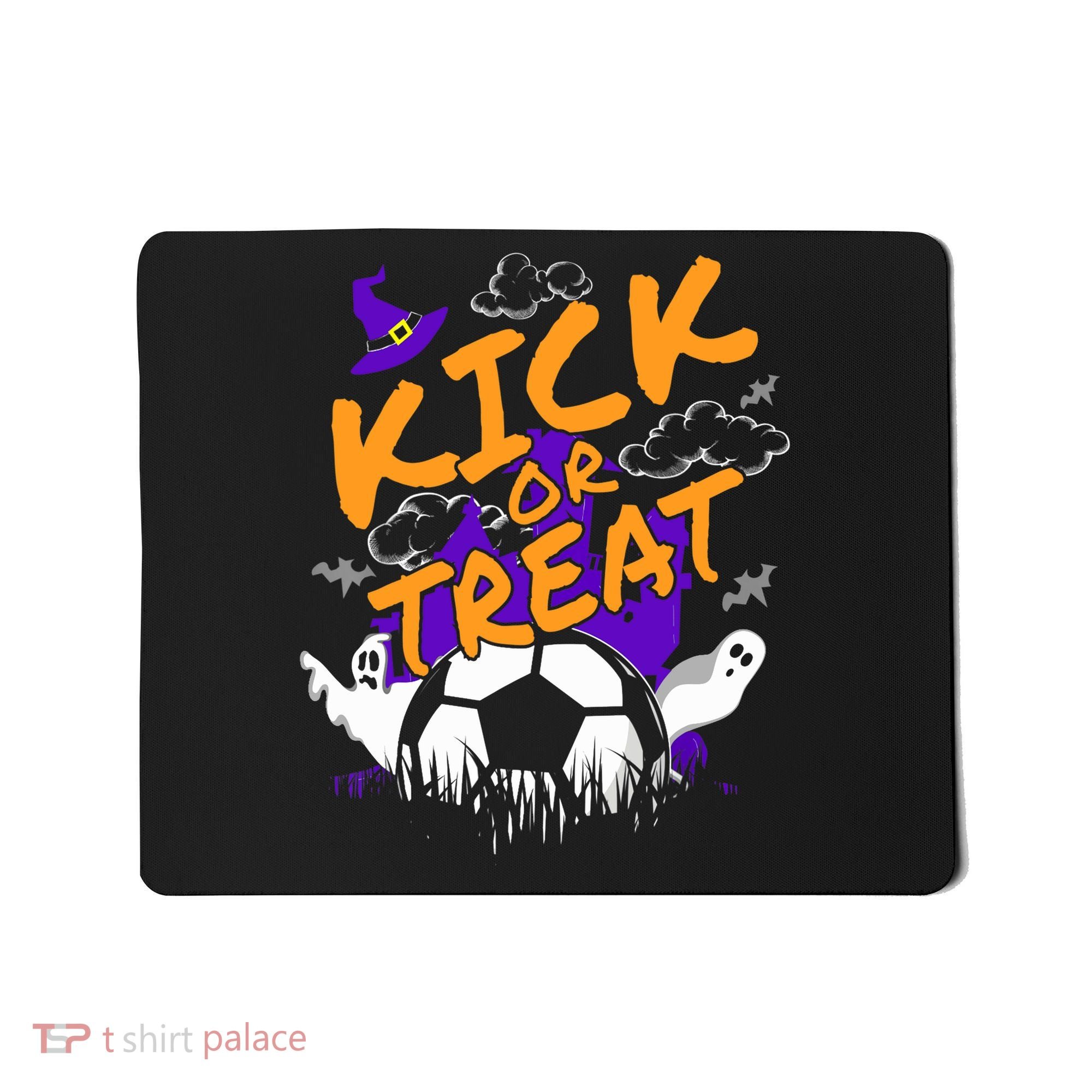 Halloween For Soccer Players With A Soccer Ball Mousepad