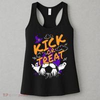 Halloween For Soccer Players With A Soccer Ball Women's Tank Top thumb 3