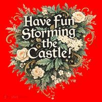 Have Fun Storming The Castle! Santa Hat thumb 1
