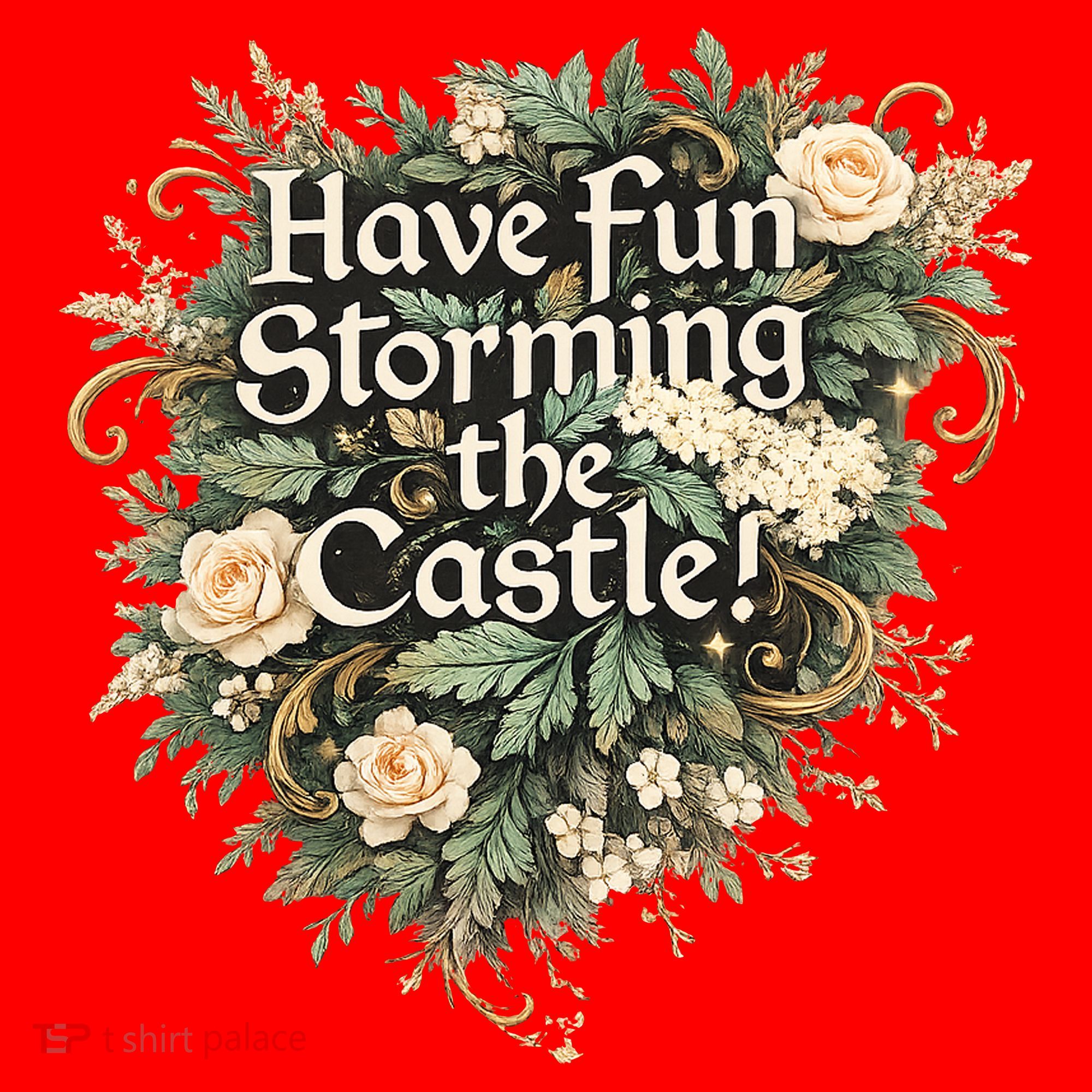 Have Fun Storming The Castle! Santa Hat