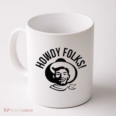 Howdy Folks State Fair Texas Cowboy Coffee Mug