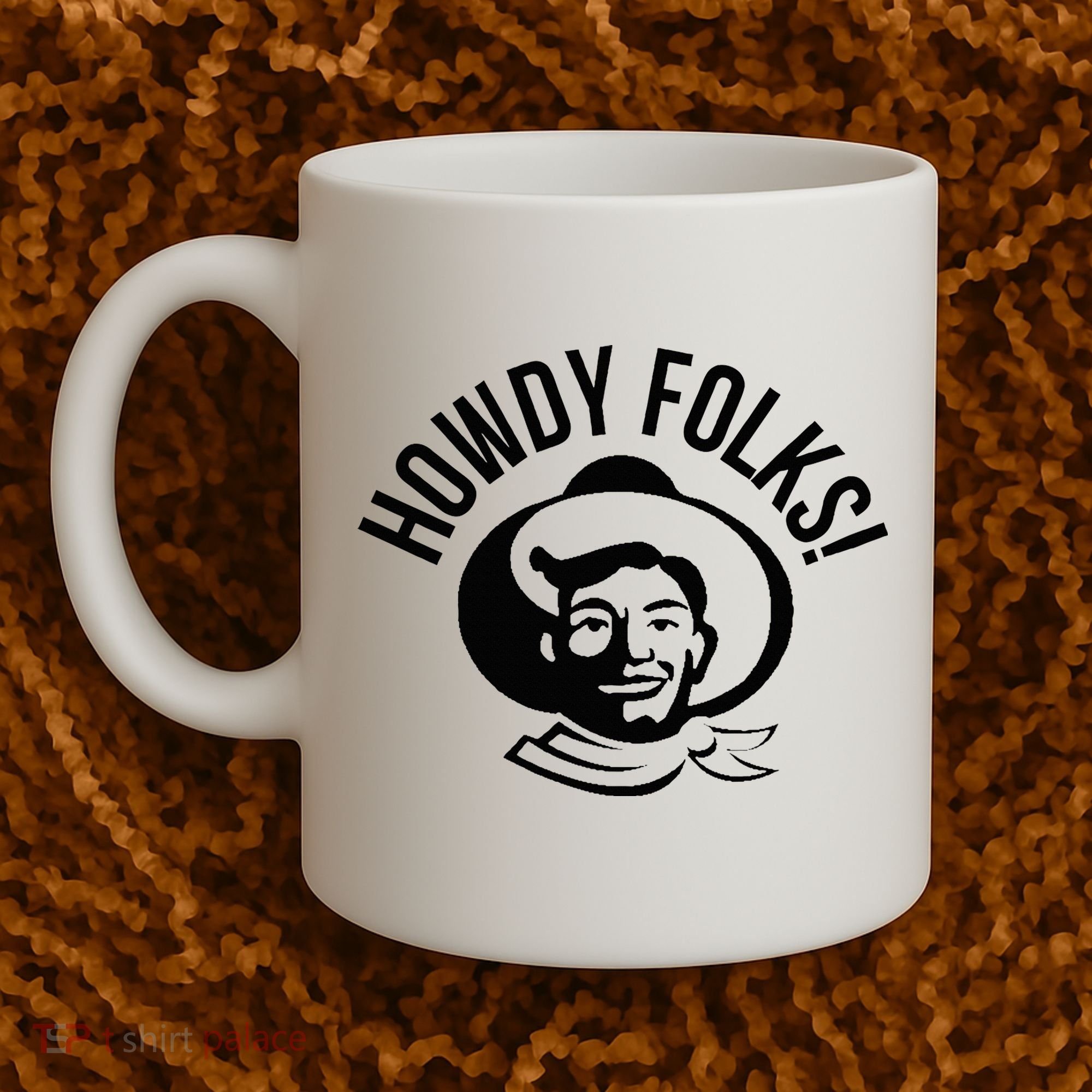 Howdy Folks State Fair Texas Cowboy Coffee Mug