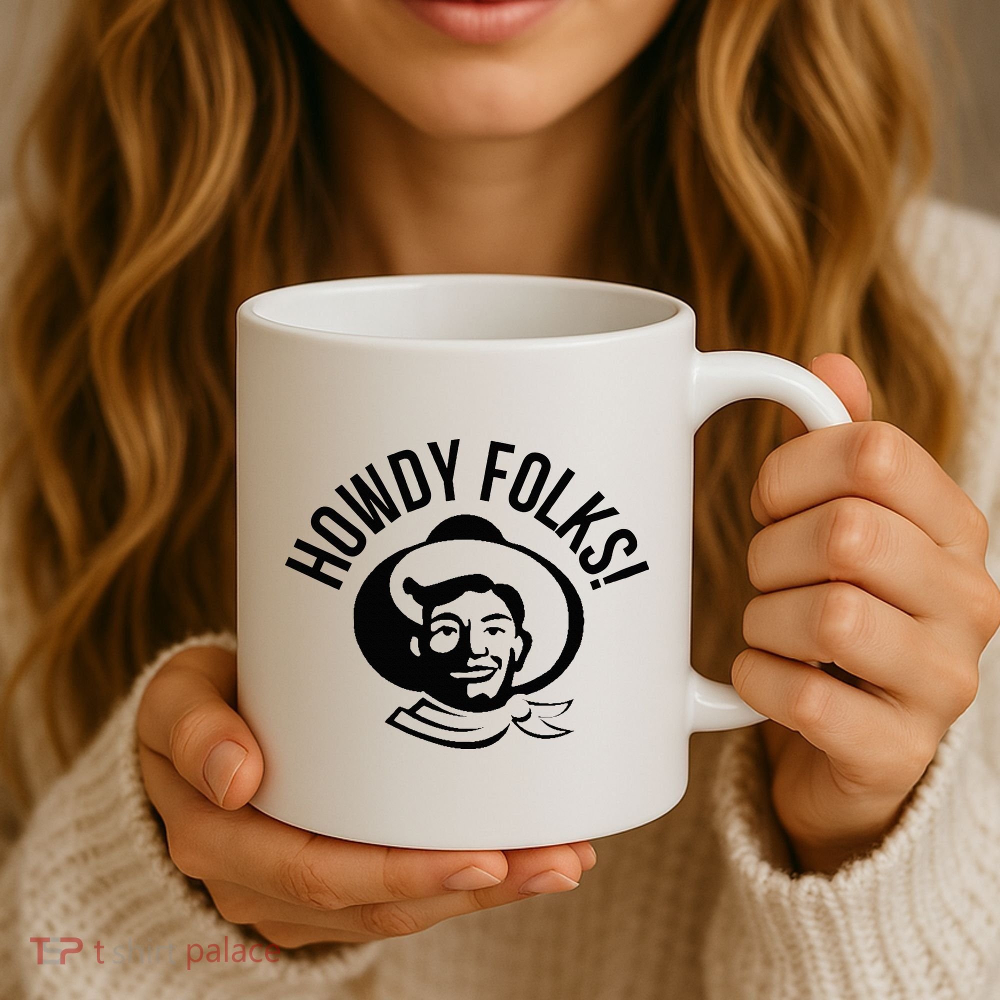 Howdy Folks State Fair Texas Cowboy Coffee Mug