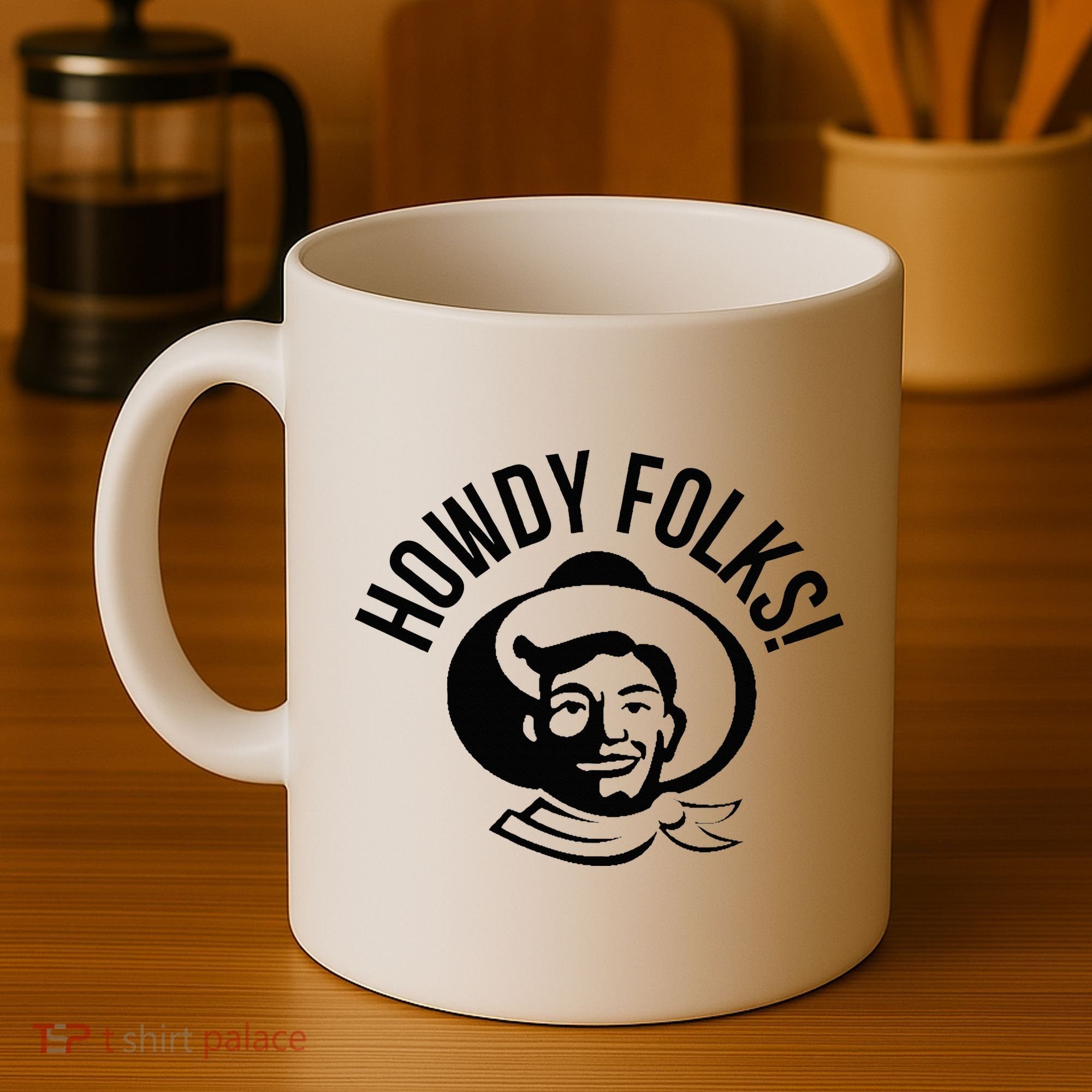 Howdy Folks State Fair Texas Cowboy Coffee Mug