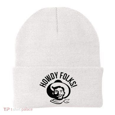 Howdy Folks State Fair Texas Cowboy Beanie