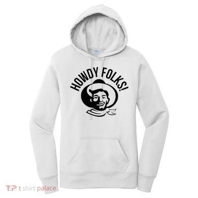 Howdy Folks State Fair Texas Cowboy Women's Hoodie